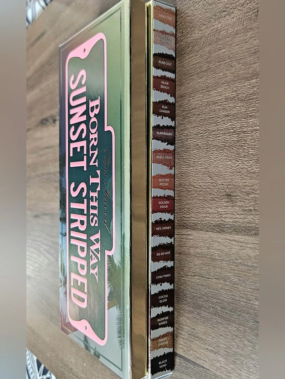 TOO FACED Born This Way Sunset Stripped Eyeshadow Palette NEW MSRP $58